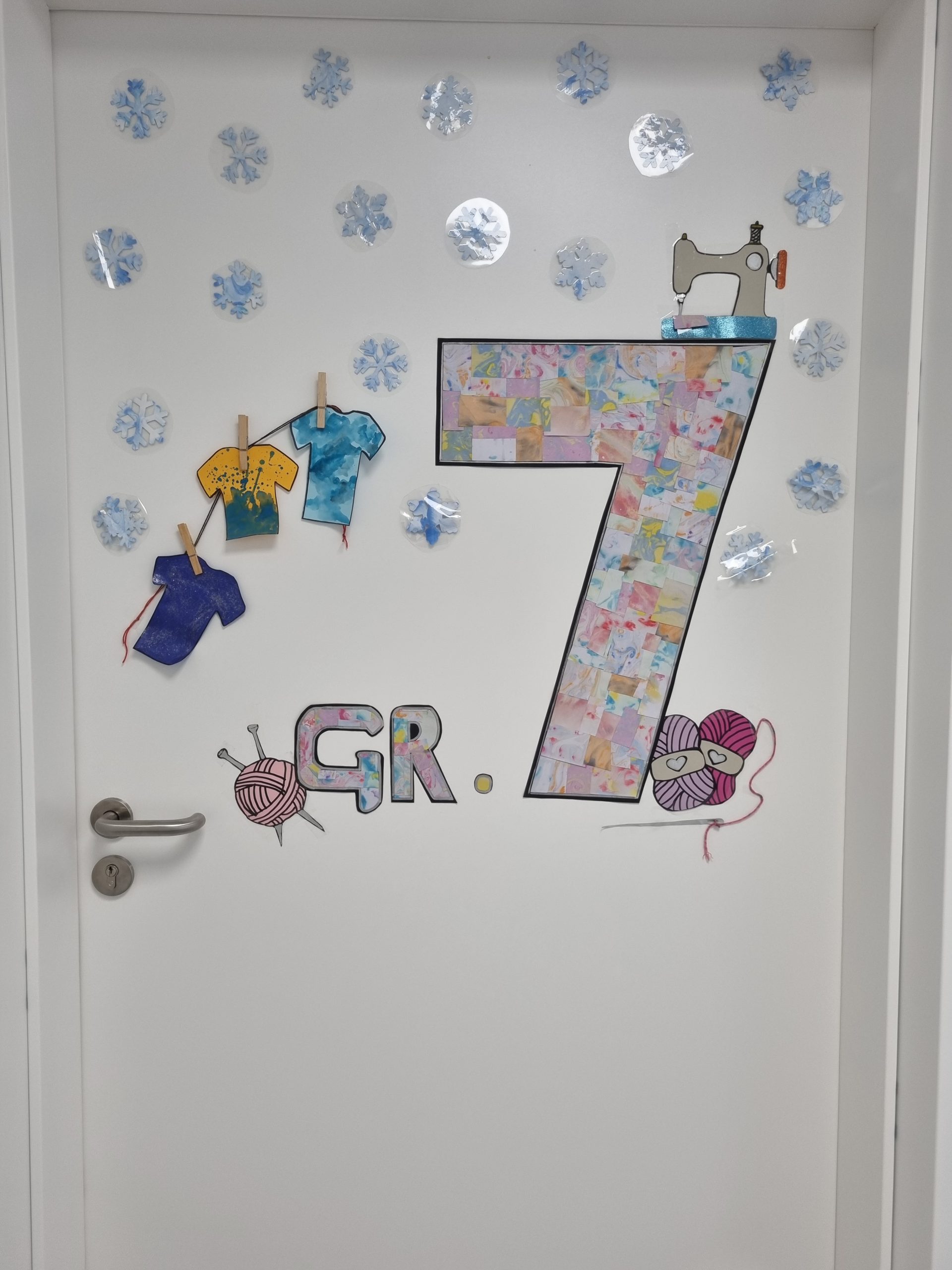 Tür des Förderbereiches 7